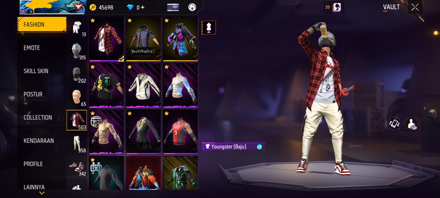 10 Akun FF Unbind Gratis Hari Ini 26 Agustus 2024, Lengkap dengan 1000 DM, Bundle, dan Skin senjata