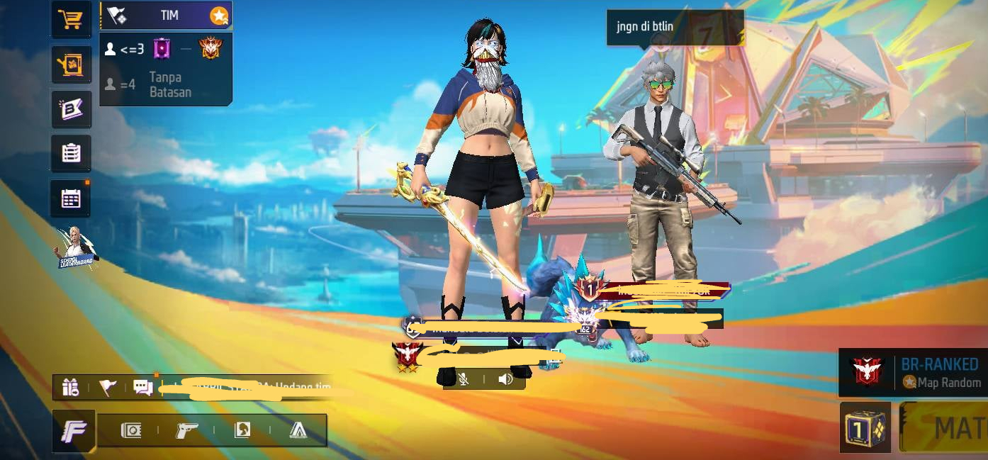 17 Akun FF Sultan Rank GM Gratis Hari Ini 15 Agustus 2024, Raih Banyak Senjata dan Bundle no Itemku Unbind Dark VIP