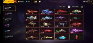 20 Akun FF Sultan Gratis Google FB 27-28 Agustus 2024 Ada Skin SG2 dan bundle langka