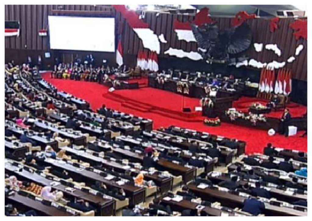 Pengamanan Ketat di Gedung DPR MPR, Ribuan Personel Gabungan Amankan Sidang Tahunan MPR