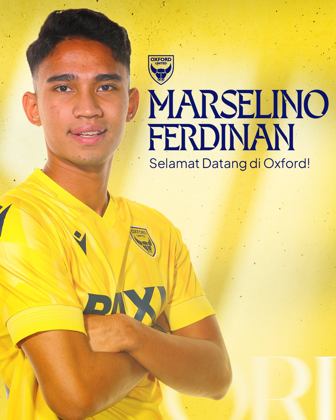 Marselino Ferdinan/ X @OUFCOfficial