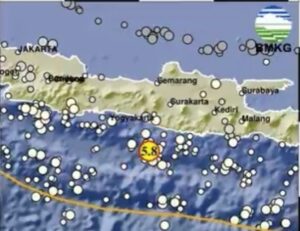 Gempa 5,8 Magnitudo Guncang Gunung Kidul Yogyakarta, Berikut Peringatan Dini BMKG