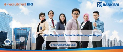 Loker Besar-besaran Bank BRI untuk Lulusan SMA S1, Simak Syarat dan Link Pendaftaran