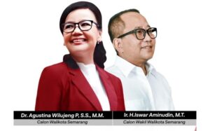 Pilkada Semarang, Mbak Agustin-Pak Iswar Siang Ini Daftar ke KPU Dikawal Ribuan Pendukung