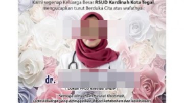 Viral ! Dokter Muda UNDIP Akhiri Hidup di Kosnya, Kemenkes Ikut Bertindak Usut Dugaan Adanya Perundungan Dari Seniornya / Istimewa