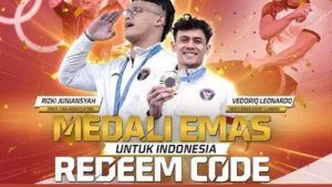 Kode Redeem FF Spesial Rayakan Indonesia Raih Medali Emas Olimpiade Paris 2024, Dapatkan Spin Incubator