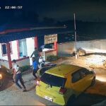 CCTV merekam kasus penganiayaan 2 polisi di Batam