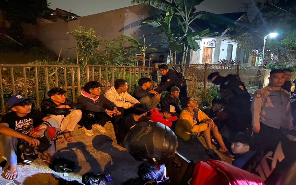 Polresta Bogor Gagalkan Tawuran, 12 Pemuda Diamankan