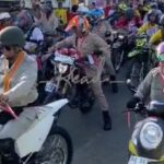 gubernur naik motor