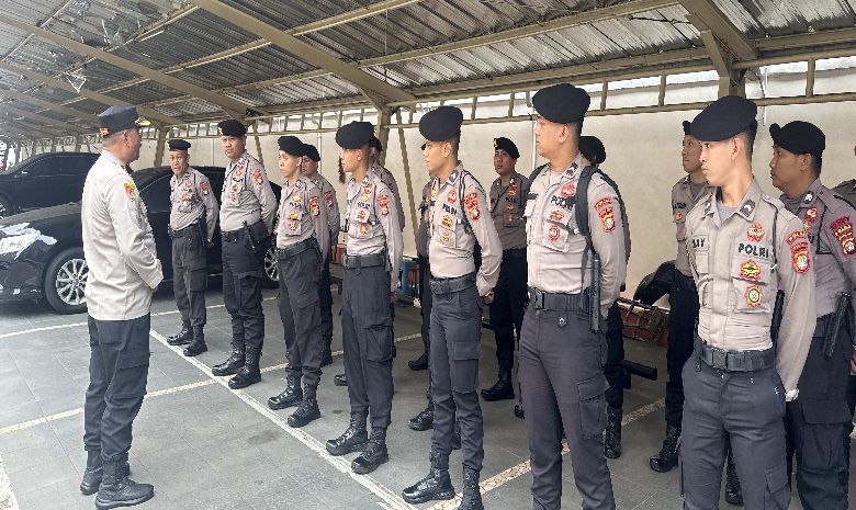 Apel Kesiapan Pengamanan Rencana Unjuk Rasa ke Kantor Bawaslu RI