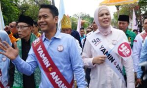 Didukung 9 Parpol, Yamin – Ananda Resmi Daftar ke KPU Banjarmasin