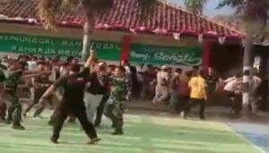 Dua Kepala Desa di Sumedang, Jawa Barat, Bersitegang pada Final Voli PHBN, Videonya Viral