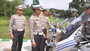 Jelang HUT ke-79 RI di IKN, Kakorlantas Cek Kesiapan Personel dan Kendaraan Lalu Lintas