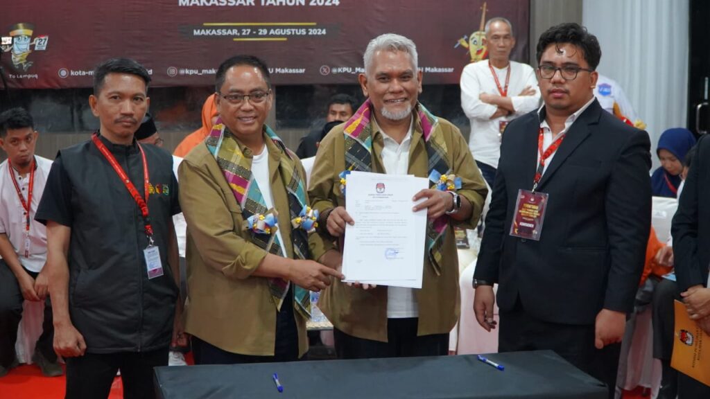 Lengkap! Empat Paslon Siap Bertarung di Pilwali Makassar