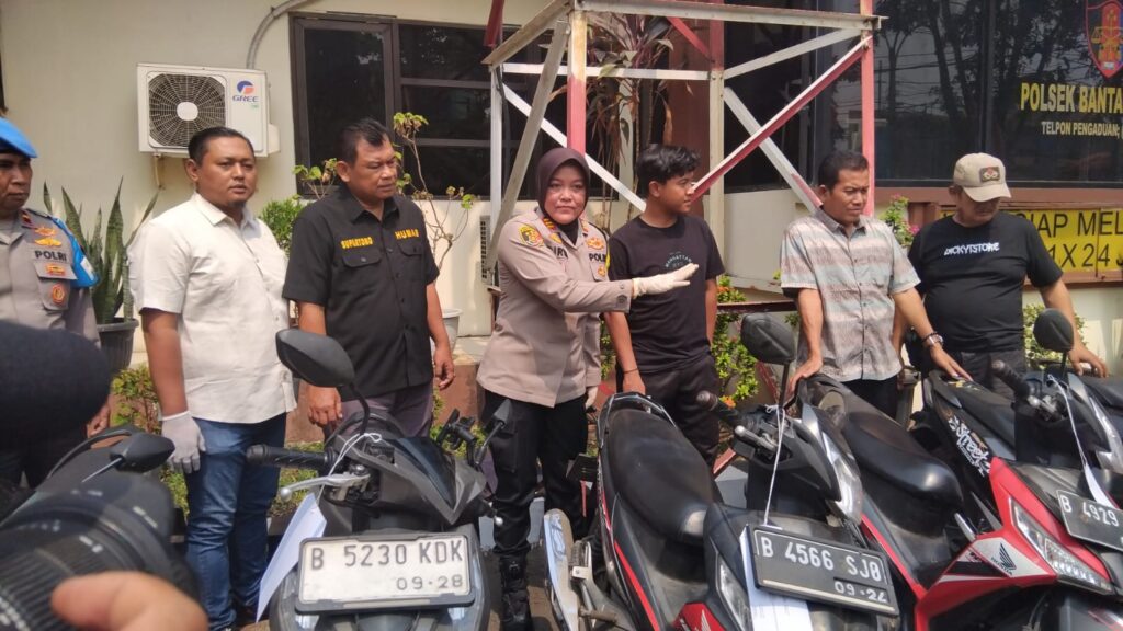 Dua Begal Motor Sembunyikan Hasil Curian di Lahan Kosong