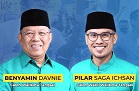 Pasangan calon Wali Kota Tangerang Selatan. (Ist)
