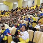 Porwanas XIV di Kalsel berlangsung meriah. (rizal)