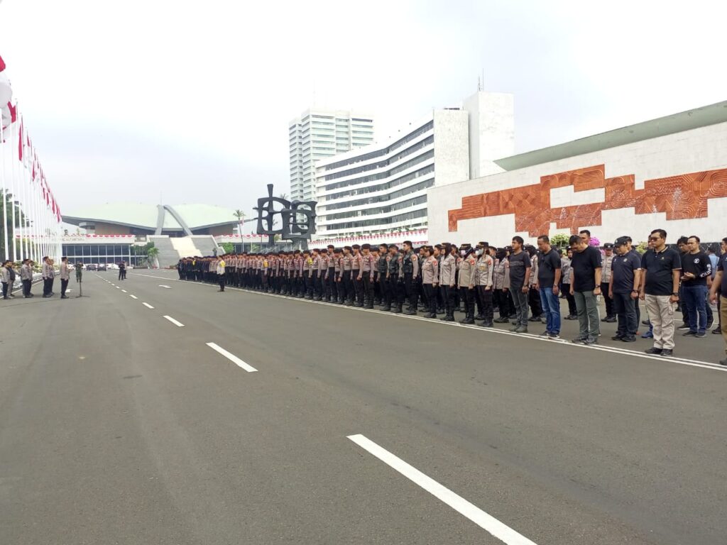 Polri Siapkan 4.716 Personel, Amankan Obyek Vital di  Jakarta Pusat