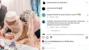 Ditengah Isu Perselingkuhan, Arhan dan Zize Kompak Posting Foto Pernikahan, Apa Artinya ?