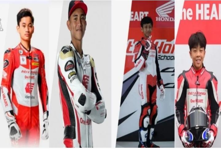 Sejumlah talenta muda Indonesia ikut meramaikan ajang balap motor internasional di sirkuit Mandalika.