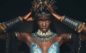 Supermodel Sudan Selatan Honor $15.000 Per Jam Pemotretan