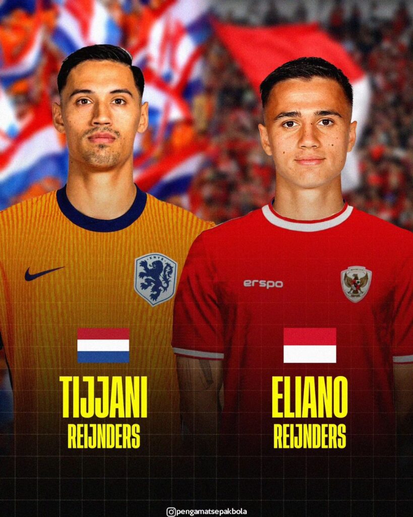 Ini Fakta Duo Bersaudara Tijjani dan Eliano Reijnders yang Memilih Berbeda Tim Nasional
