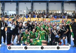 Mantap! Tim Futsal Putri Jawa Barat Raih Medali Emas PON 2024, Kalahkan DKI Jakarta dengan Skor 5-2
