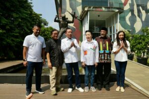 Dipimpin Cak Lontong, Tim Kampanye Pramono-Rano Dihuni Sarah dan Zaenab