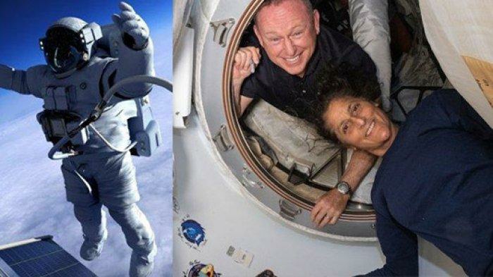 Helium Bocor, Dua Astronot AS Terjebak di Ruang Angkasa
