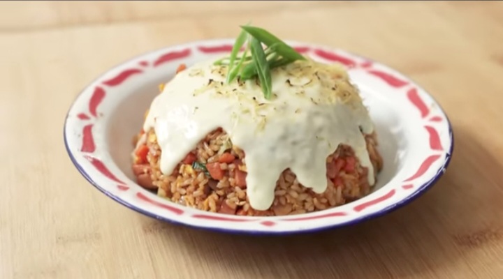 Resep Nasi Goreng Saus Keju, Pas Buat Sarapan dan Bekal, Ini Cara Masaknya