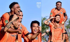 Osas Saha dan Zabihi Taher Memang top di Laga Pertama Persibo