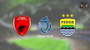 Prediksi Skor PSM Makassar vs Persib Bandung BRI Liga 1 2024-25 Pekan 4, Simak Daftar Pemain H2H