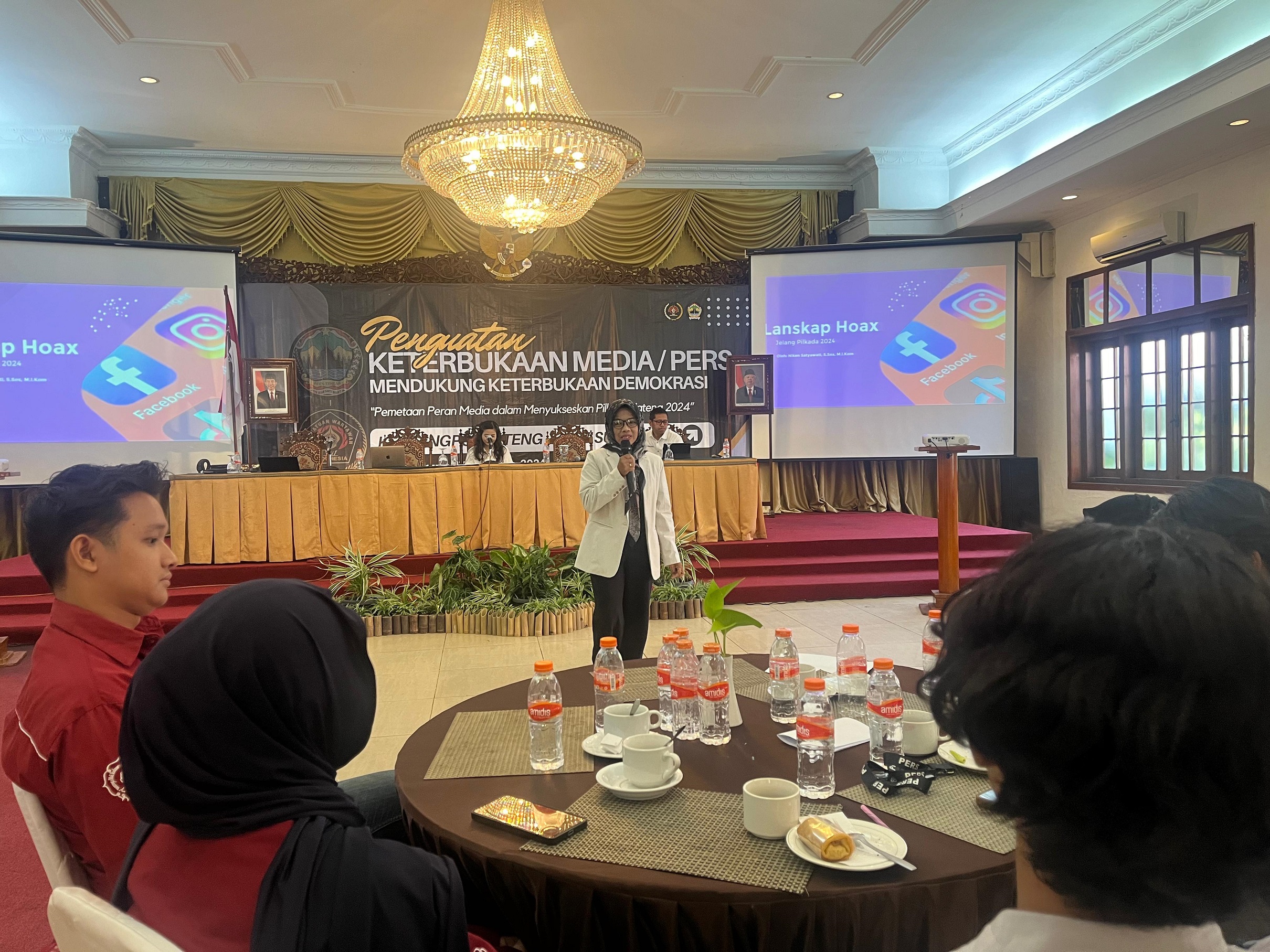 PWI Surakarta menggelar acara terkait Pilkada serentak 2024. (Ist)