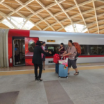 Kereta Cepat Jakarta-Bandung (KCJB) atau dikenal dengan sebutan Whoosh.