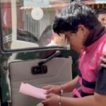 Tersangka HTA digiring ke mobil tahanan Kejaksaan setelah dinyatakan sebagai tersangka dugaan korupsi Rp 750 juta. (Fit)