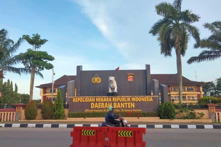 Kantor Polda Banten. (Yoyok)