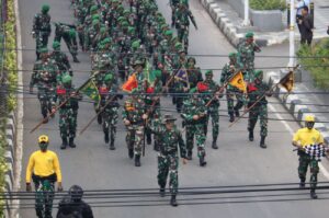 Tradisi Penjemputan Calon Danyonif Mekanis 315/Grd di Kota Bogor