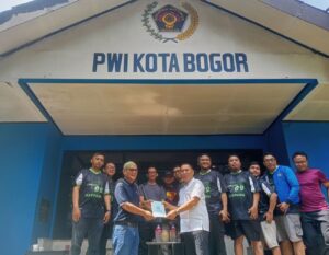 Satlantas Polresta Bogor Dukung PWI Renovasi Masjid