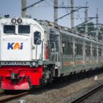 Kereta api, salah satu angkutan mudik lebaran favorit warga. (Ist)