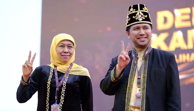 Khofifah Serukan Politik Santun Riang Gembira Pilkada Jatim 2024