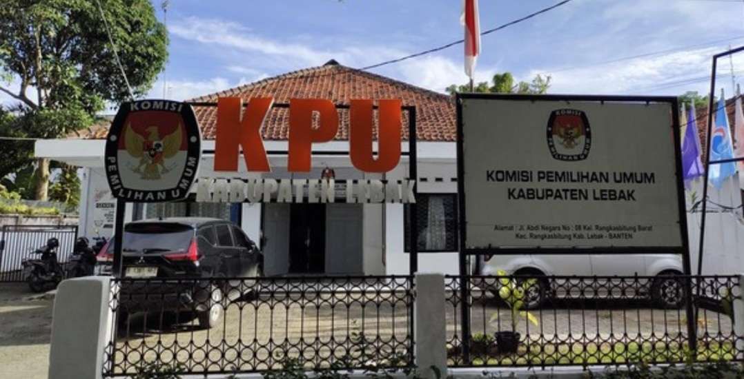 Kantor KPU Lebak. (Yok)