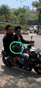 Maling Motor Bersenjata Pistol dan Parang Ditangkap di PIK