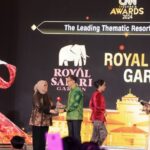 Royal Safari Garden menerima penghargaan prestisius sebagai The Leading Thematic Resort in Indonesia dari CNN Indonesia Awards (Nicho)