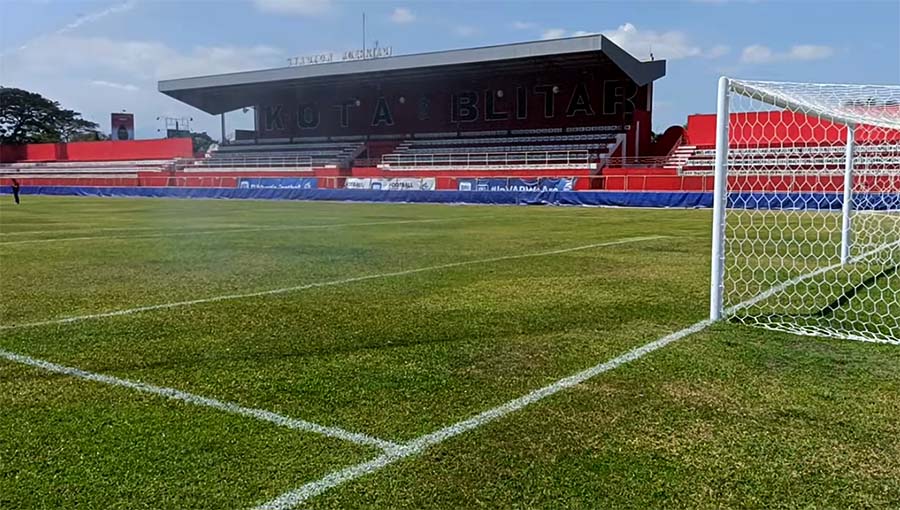 Kandang Singo Edan Stadion Soepriadi Blitar Siap untuk BerLaga