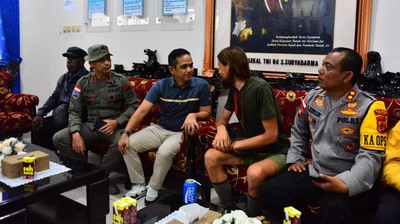 Pilot Susi Air Philip Mark Mehrtens akhirnya menghirup udara segar setelah disandera KKB selama 1,5 tahun. (Ist)