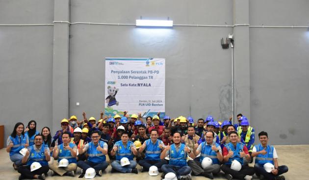 Tim UID Banten yang selalu siap memuaskan pelanngan PT PLN. (Ist)