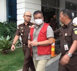 Anggota DPRD Sumut ditahan Kejati terkait dugaan korupsi pembangunan jalan. (Lilik)