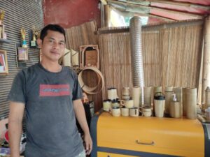 Kisah Sukses Micky Mulyadi, Pengrajin Bambu Bogor yang Menembus Pasar Internasional