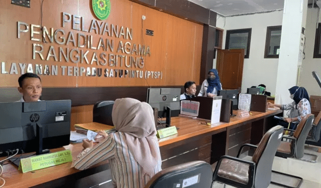 Pengadilan Agama Rangkasbitung. (Yoyok)