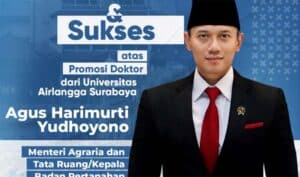 Menteri AHY Raih Doktor dengan Predikat Cumlaude di Uniar
